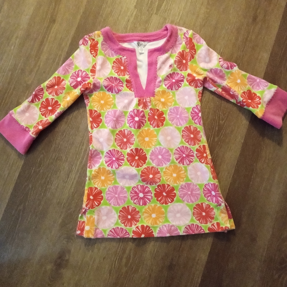 Lilly Pulitzer white tag tunic